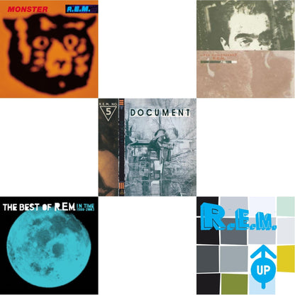 Document & Lifes Rich Pageant & In Time: The Best Of R.E.M. 1988-2003 (2LP/180G) & Monster & Up (25Th Anniversary) (Deluxe Edition) (2LP)