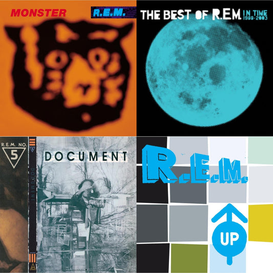Document & In Time: The Best Of R.E.M. 1988-2003 (2LP/180G) & Monster & Up (25Th Anniversary) (Deluxe Edition) (2LP)