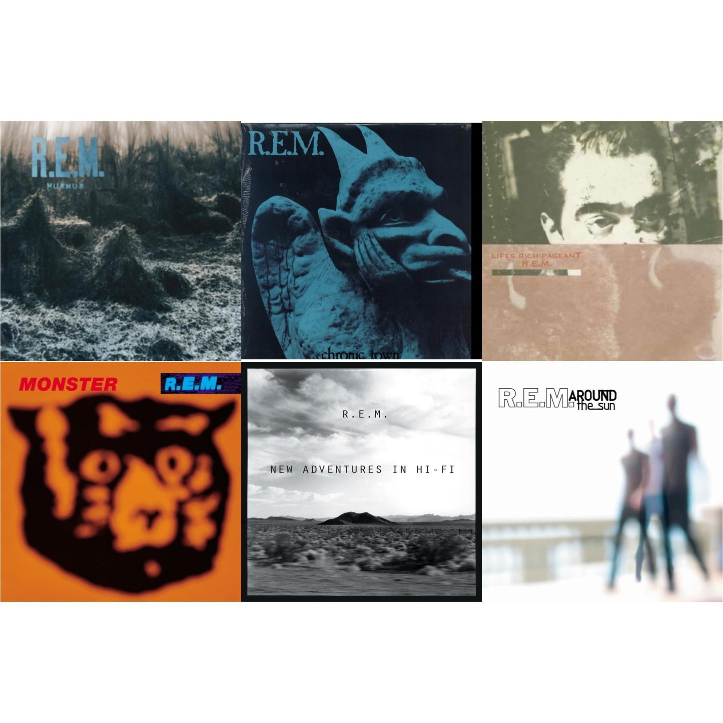 Murmur & Chronic Town & Lifes Rich Pageant & Monster & New Adventures In Hi-Fi (25Th Anniversary Edition/2LP/180G) & Around The Sun (2LP)