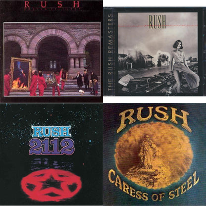 Caress Of Steel & 2112 & Permanent Waves & Moving Pictures (Remastered)