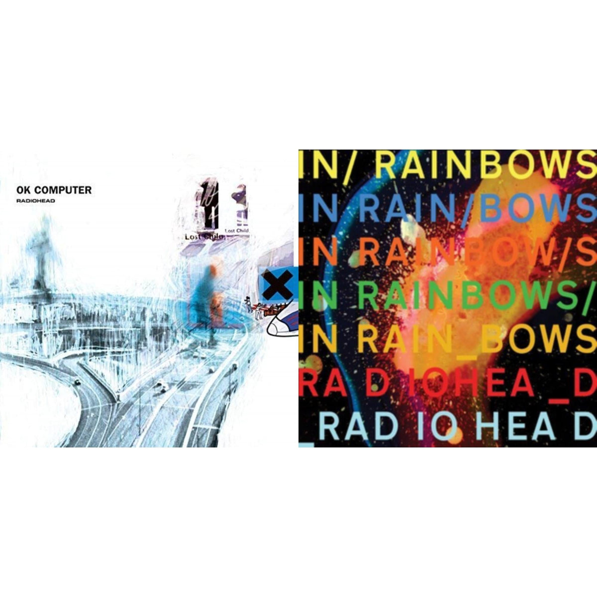 In Rainbows (180G) & Ok Computer (2LP/180G)