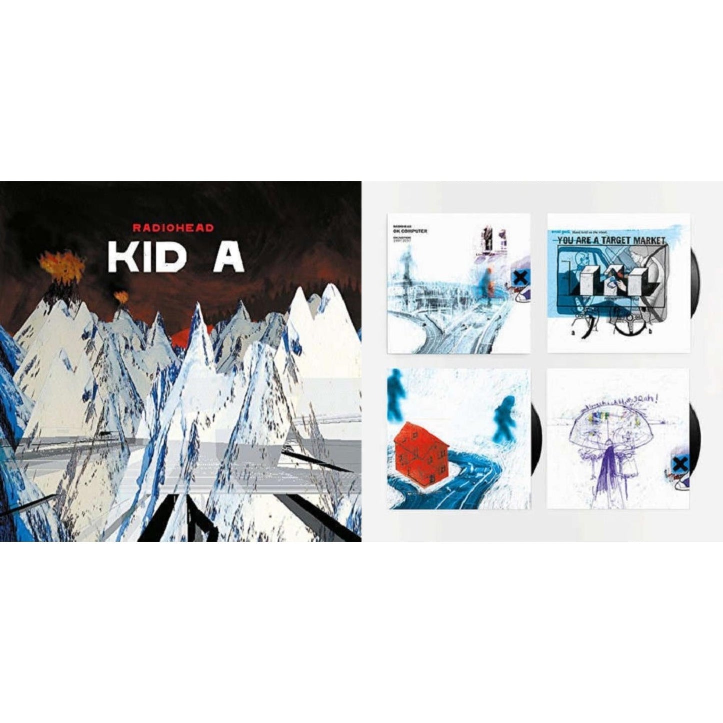 Kid A (2LP/180G) & Ok Computer Oknotok (3LP/180G)