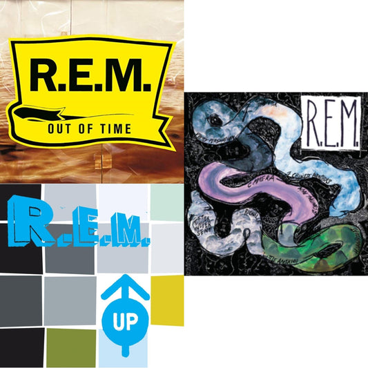 This is a 3 LP Vinyl SKU bundle.
1.This LP Vinyl is brand new.Format: LP VinylMusic Style: Alternative RockThis item's title is: ReckoningArtist: R.E.M.Label: UMeBarcode: 602527074696Release Date: 6/23/2009
2.This LP Vinyl is brand new.
