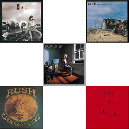 Caress Of Steel (180G/Dl Card) & Farewell To Kings (180G) & Permanent Waves (180G) & Power Windows (180G) & Hold Your Fire (180G)