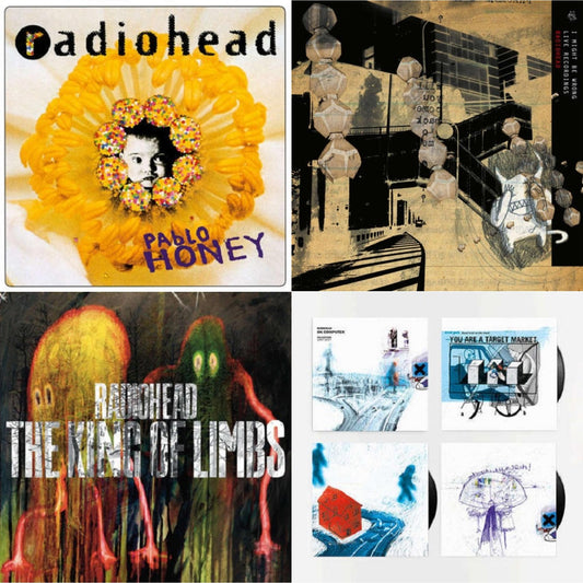 Pablo Honey (180G) & I Might Be Wrong & King Of Limbs (180G) & Ok Computer Oknotok (3LP/180G)