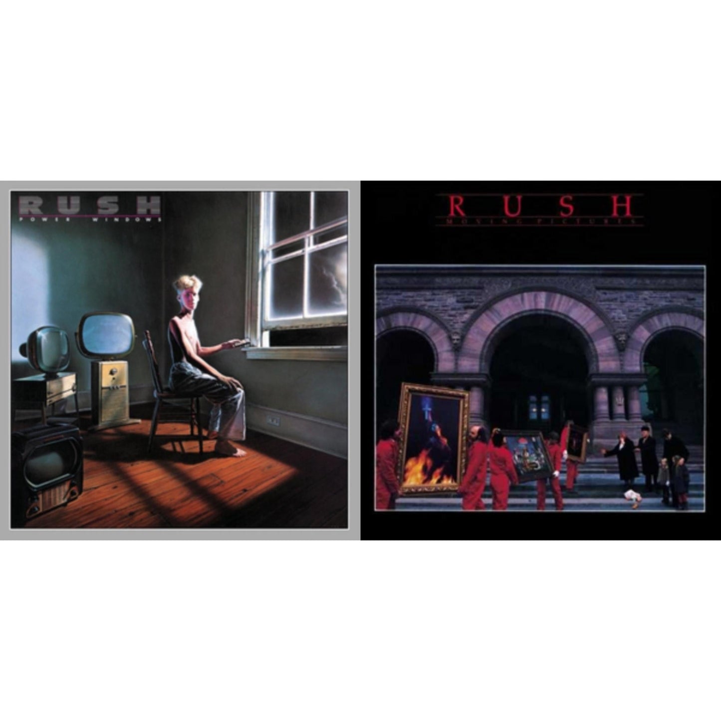 Moving Pictures (180G LP Vinyl/Dl Card) & Power Windows (180G)