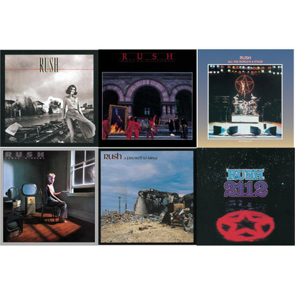 All The World's A Stage (180G) & 2112 (180G) & Farewell To Kings (180G) & Permanent Waves (180G) & Moving Pictures (180G LP Vinyl/Dl Card) & Power Windows (180G)