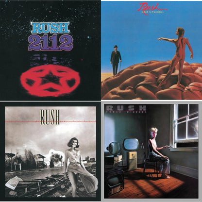 2112 (180G) & Hemispheres (180G) & Permanent Waves (180G) & Power Windows (180G)