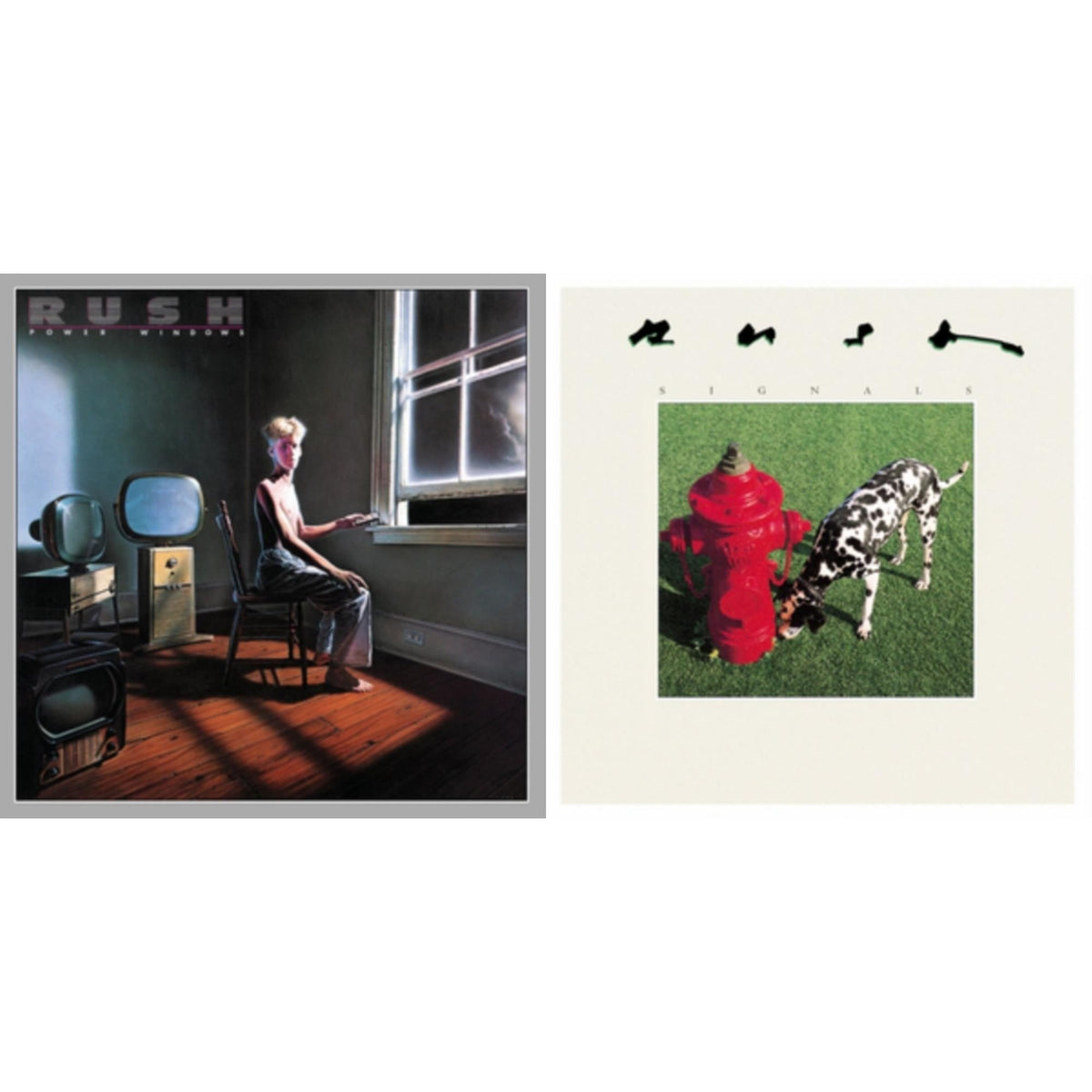 Rush - Signals (180G) & Power Windows (180G) - LP Vinyl Bundle