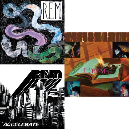 This is a 3 LP Vinyl SKU bundle.
1.This LP Vinyl is brand new.Format: LP VinylMusic Style: Alternative RockThis item's title is: Fables Of The ReconstructionArtist: R.E.M.Label: I.R.S. RecordsBarcode: 602465172270Release Date: 5/31/2024
2.This LP Vinyl is brand new.