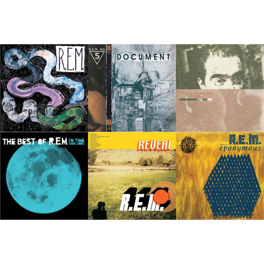 Document & Reckoning & Lifes Rich Pageant & Eponymous & In Time: The Best Of R.E.M. 1988-2003 (2LP/180G) & Reveal