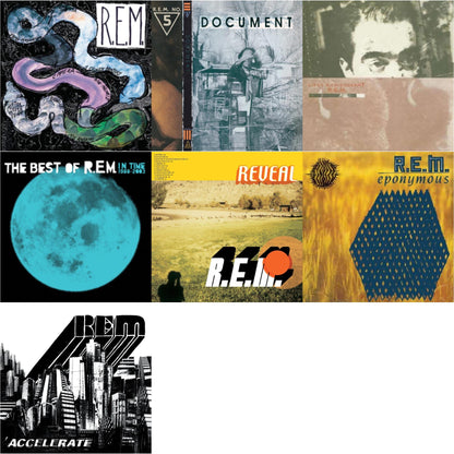 Document & Reckoning & Lifes Rich Pageant & Eponymous & In Time: The Best Of R.E.M. 1988-2003 (2LP/180G) & Reveal & Accelerate