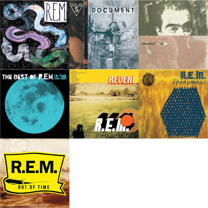 Document & Reckoning & Lifes Rich Pageant & Eponymous & Out Of Time & In Time: The Best Of R.E.M. 1988-2003 (2LP/180G) & Reveal