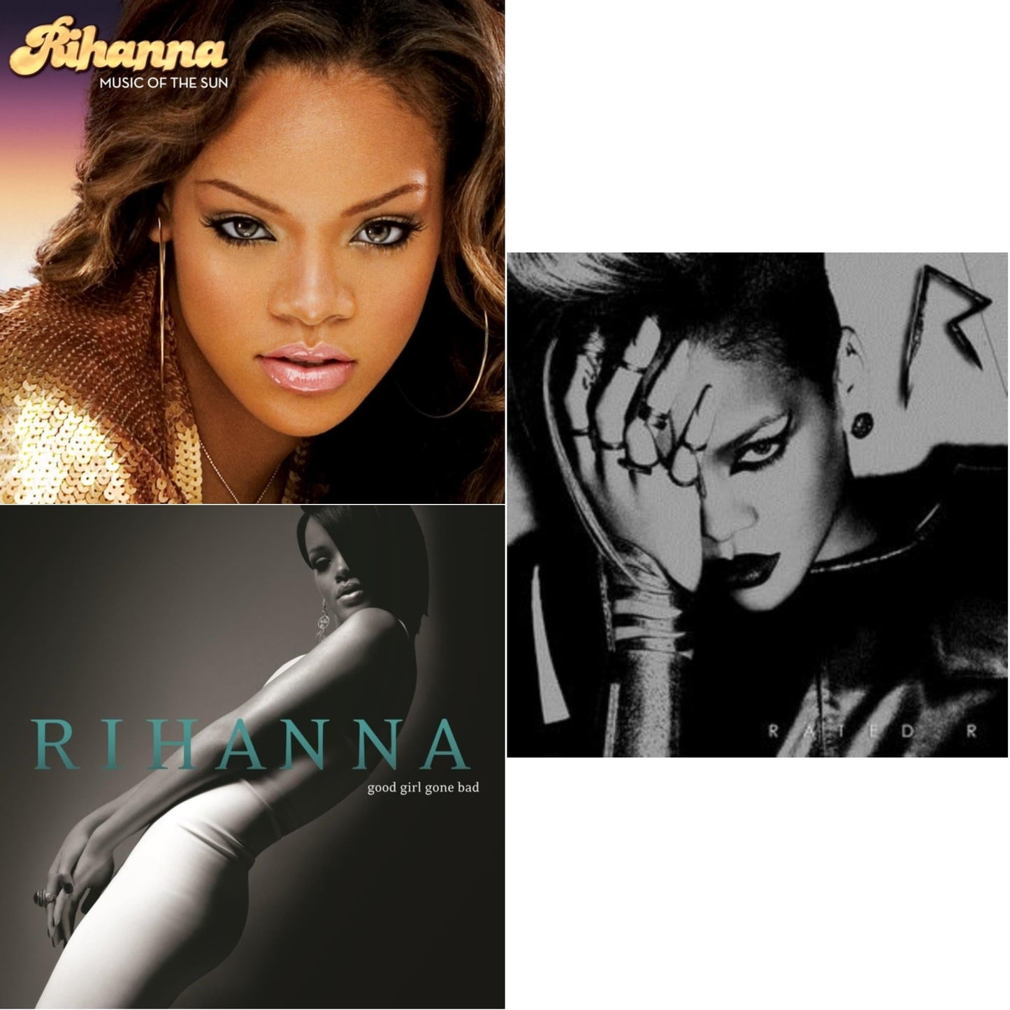 Music Of The Sun (Yellow Vinyl/2LP) & Good Girl Gone Bad & Rated R