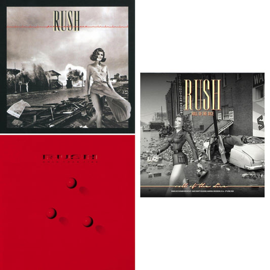 Permanent Waves (180G) & Hold Your Fire (180G) & Roll Of The Dice