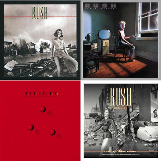 Permanent Waves (180G) & Power Windows (180G) & Hold Your Fire (180G) & Roll Of The Dice