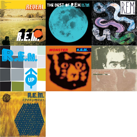 Reckoning & Lifes Rich Pageant & Eponymous & In Time: The Best Of R.E.M. 1988-2003 (2LP/180G) & Monster & Up (25Th Anniversary) (Deluxe Edition) (2LP) & Reveal