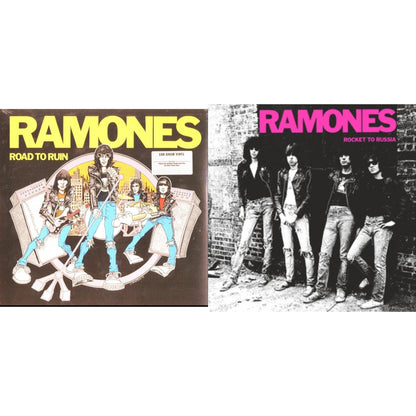 Ramones - Rocket To Russia (Remastered) & Road To Ruin (Remastered) - LP Vinyl Bundle