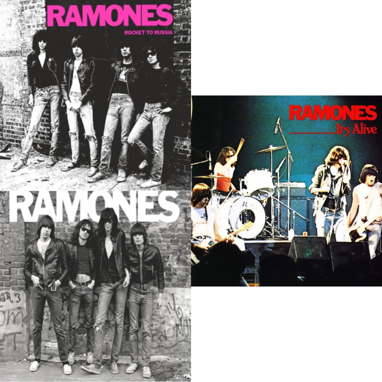 Rocket To Russia (Remastered) & Ramones (Remastered) & It's Alive (2019 Remaster)