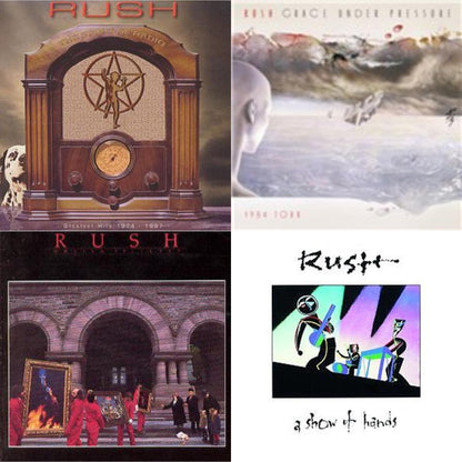 Spirit Of Radio: Greatest Hits 1974 -1987 & Grace Under Pressure Tour Live & Moving Pictures (Remastered) & Show Of Hands