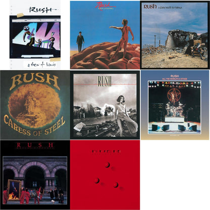 Caress Of Steel (180G/Dl Card) & All The World's A Stage (180G) & Farewell To Kings (180G) & Hemispheres (180G) & Permanent Waves (180G) & Moving Pictures (180G LP Vinyl/Dl Card) & Hold Your Fire (180G) & Show Of Hands (180G)