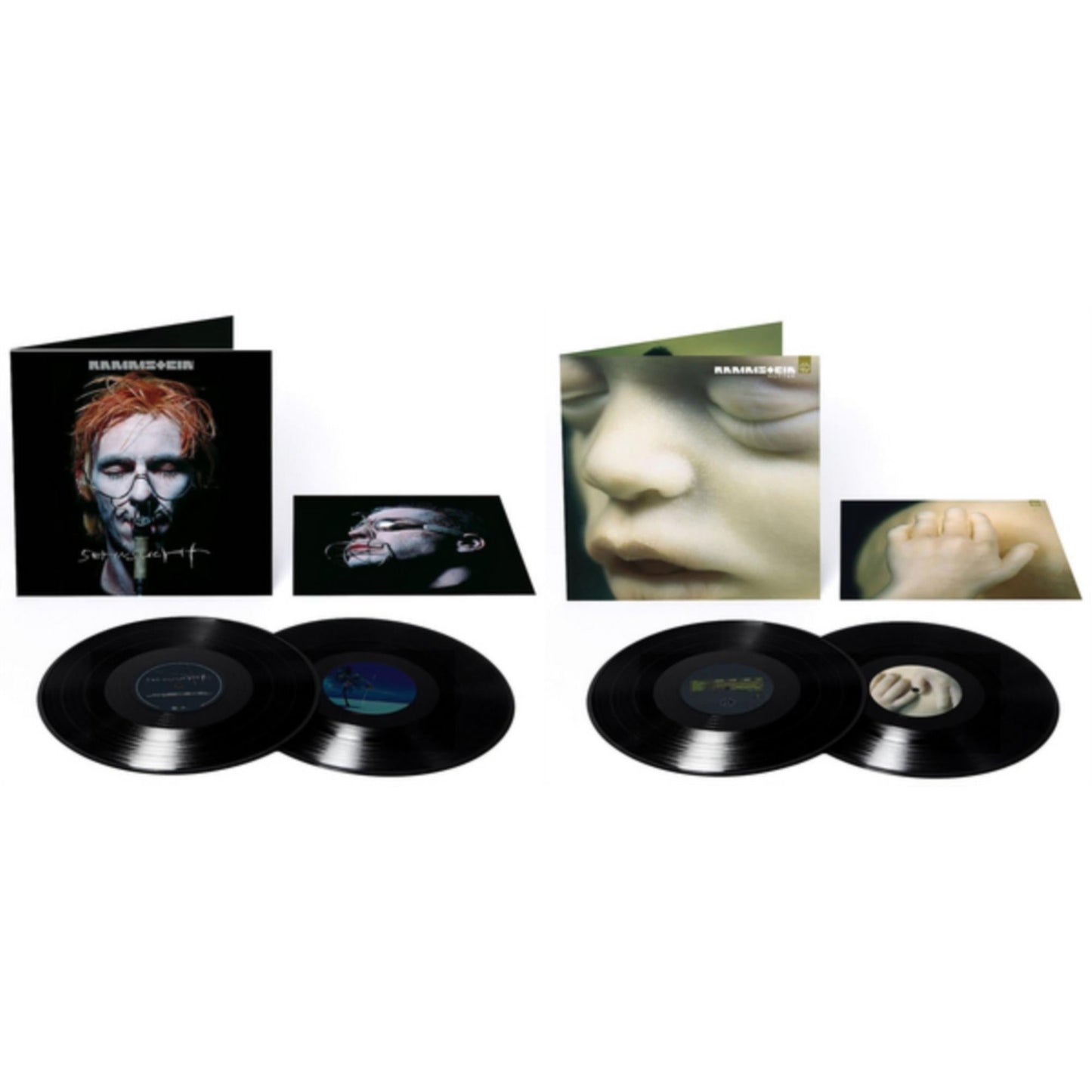 This is a 2 LP Vinyl SKU bundle.
1.This LP Vinyl is brand new.Format: LP VinylMusic Style: Industrial MetalThis item's title is: Sehnsucht (Limited 2LP)Artist: RammsteinLabel: ISLANDBarcode: 602527296661Release Date: 12/8/2017
2.This LP Vinyl is brand new.