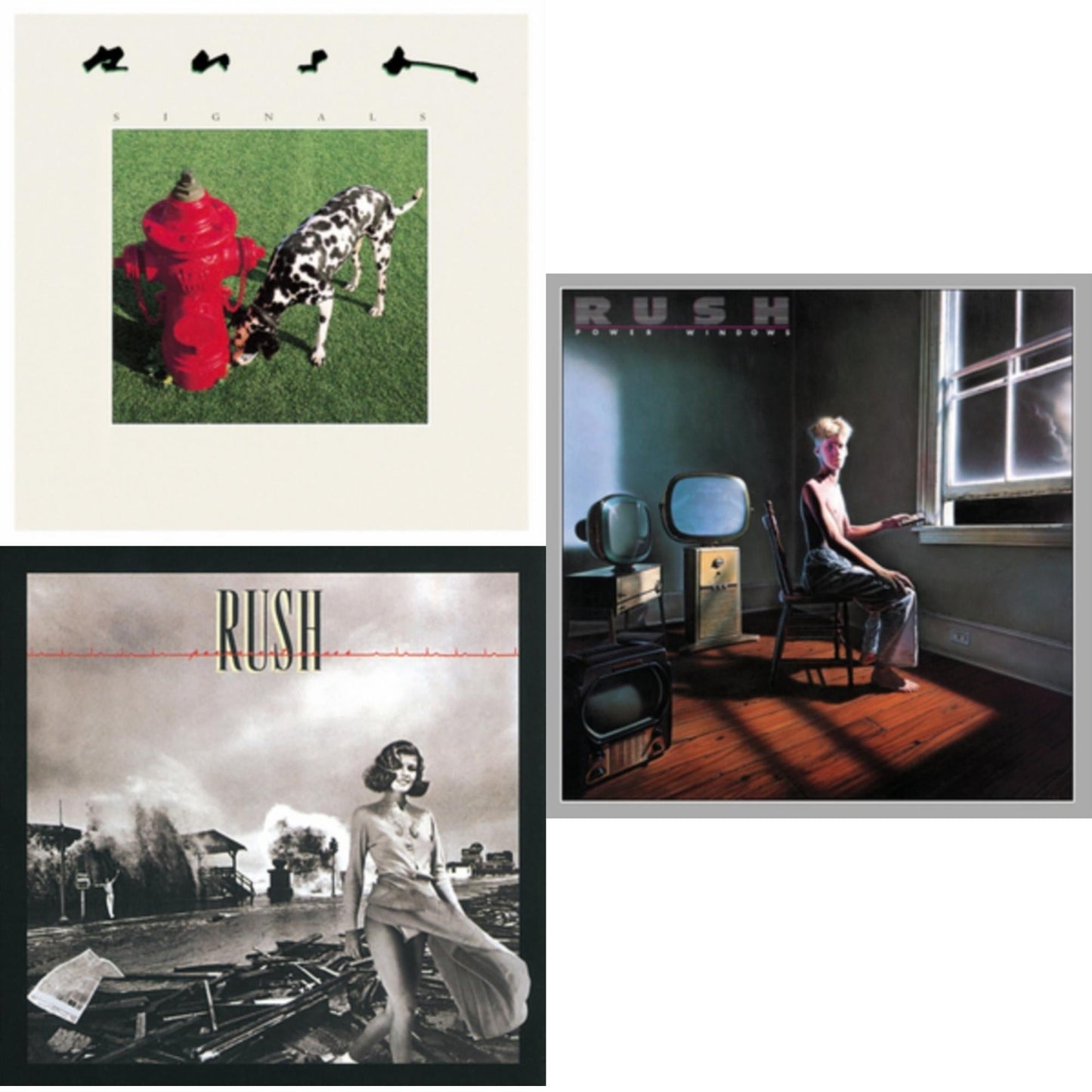 Permanent Waves (180G) & Signals (180G) & Power Windows (180G)