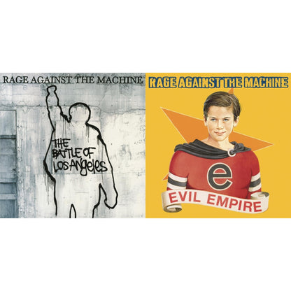 This is a 2 LP Vinyl SKU bundle.
1.This LP Vinyl is brand new.Format: LP VinylThis item's title is: Battle Of Los Angeles (180G LP Vinyl)Artist: Rage Against The MachineLabel: LEGACY/ EPICBarcode: 190758511917Release Date: 9/28/2018
2.This LP Vinyl is brand new.
