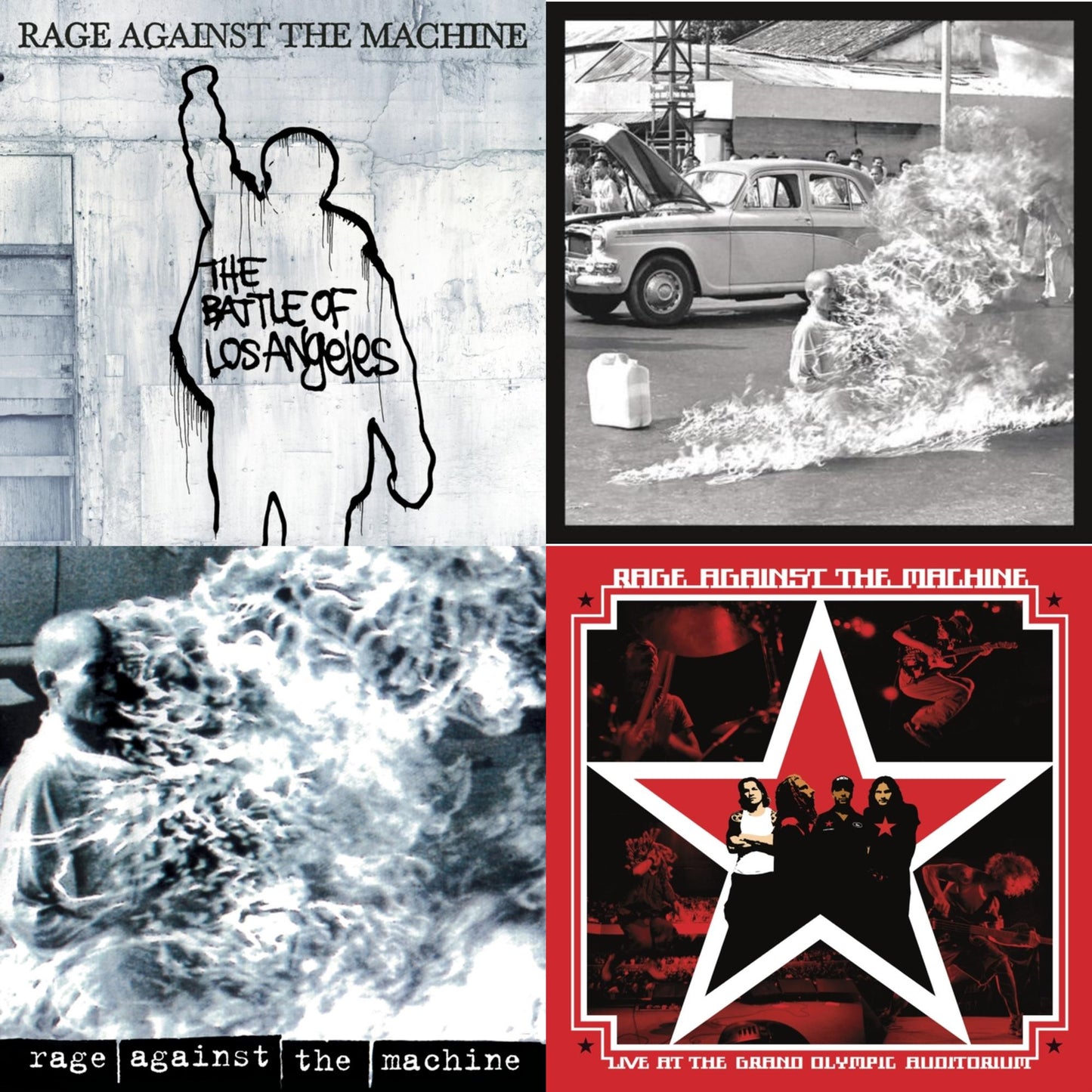 Battle Of Los Angeles & Rage Against The Machine (20Th Anniversary) & Rage Against The Machine & Live At The Grand Olympic Auditorium
