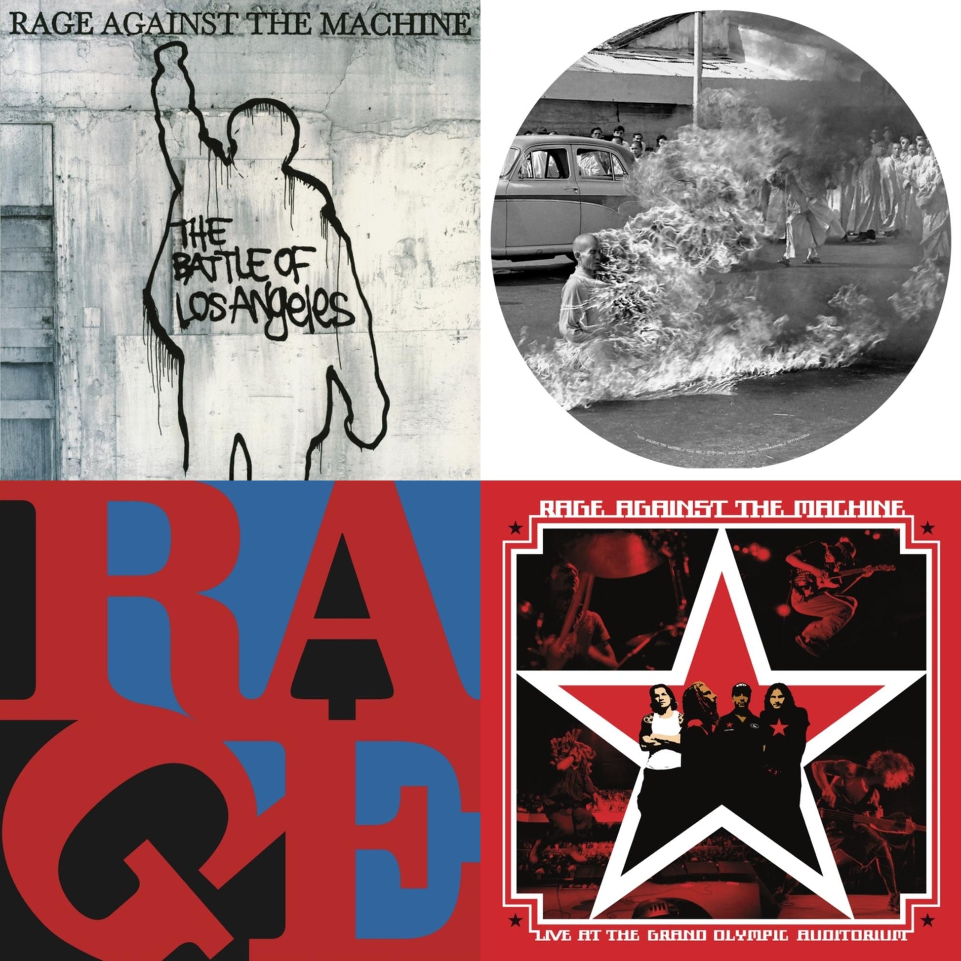 This is a 4 LP Vinyl SKU bundle.
1.This LP Vinyl is brand new.Format: LP VinylMusic Style: Alternative RockThis item's title is: Live At The Grand Olympic Auditorium (2LP/180G Vinyl)Artist: Rage Against The MachineLabel: LEGACY/ EPICBarcode: 190758440613Release Date: 9/28/2018
2.