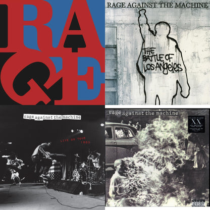 Renegades (180G LP Vinyl) & Battle Of Los Angeles (180G LP Vinyl) & Live On Tour 1993 (X) (2LP/140G/Side D Etching) & Rage Against The Machine