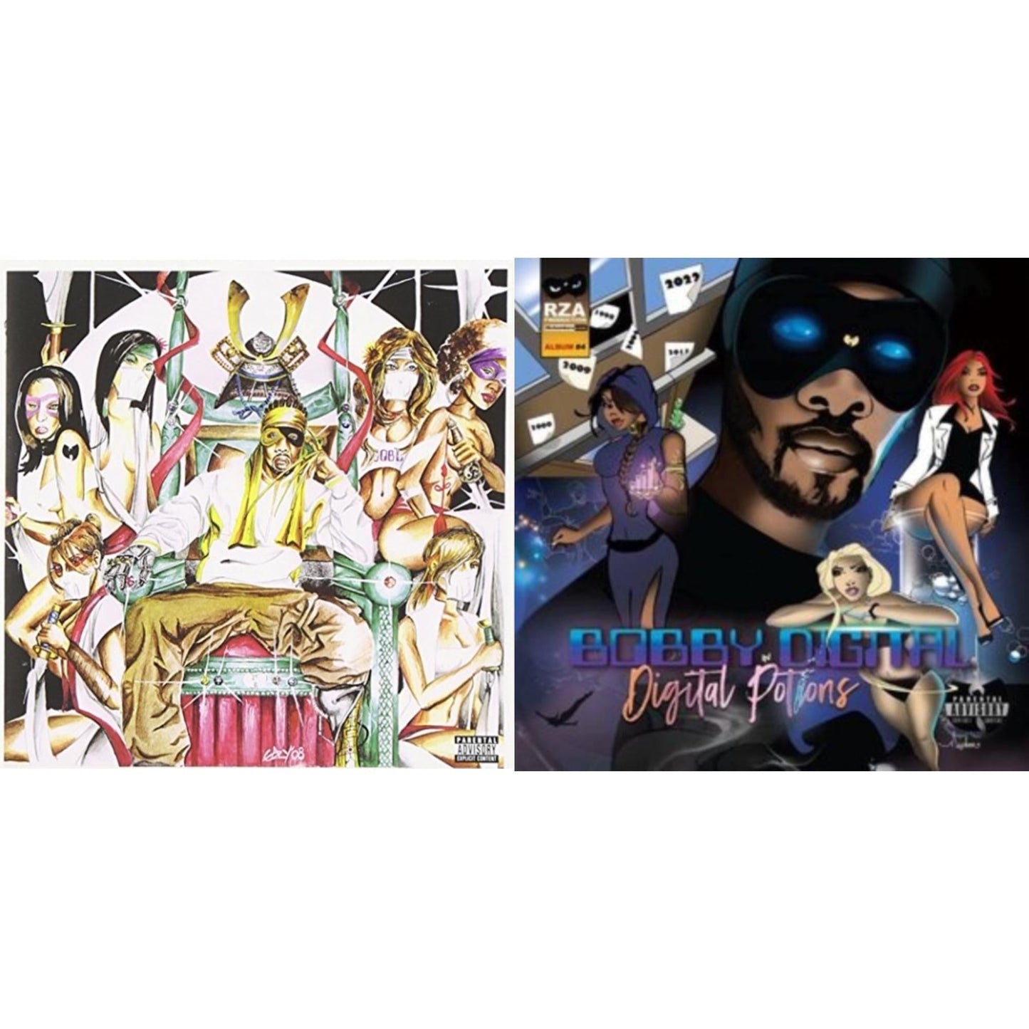 This is a 2 LP Vinyl SKU bundle.
1.This LP Vinyl is brand new.Format: LP VinylMusic Style: ConsciousThis item's title is: Digi Snacks (2LP)Artist: Rza As Bobby DigitalLabel: HHC RECORDSBarcode: 706091203237Release Date: 11/25/2022
2.This LP Vinyl is brand new.