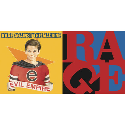 This is a 2 LP Vinyl SKU bundle.
1.This LP Vinyl is brand new.Format: LP VinylMusic Style: Alternative RockThis item's title is: Evil Empire (Pa) (180G)Artist: Rage Against The MachineLabel: LEGACY/ EPICBarcode: 190758512013Release Date: 9/28/2018
2.This LP Vinyl is brand new.