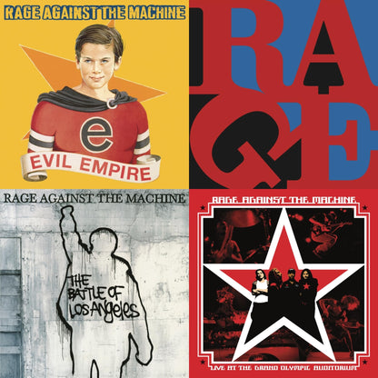 Live At The Grand Olympic Auditorium (2LP/180G Vinyl) & Renegades (180G) & Battle Of Los Angeles (180G LP Vinyl) & Evil Empire (Pa) (180G)