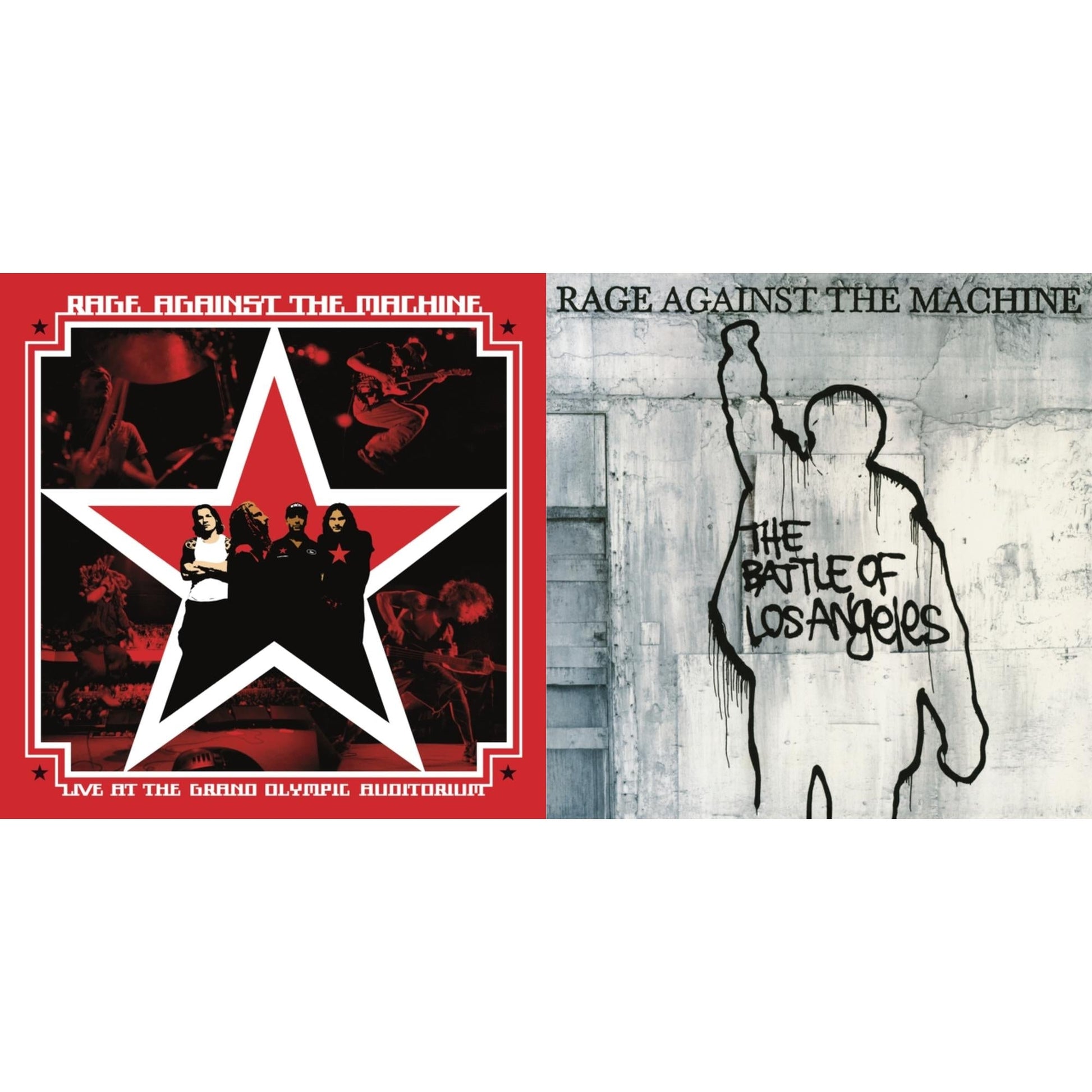 This is a 2 LP Vinyl SKU bundle.
1.This LP Vinyl is brand new.Format: LP VinylMusic Style: Alternative RockThis item's title is: Live At The Grand Olympic Auditorium (2LP/180G Vinyl)Artist: Rage Against The MachineLabel: LEGACY/ EPICBarcode: 190758440613Release Date: 9/28/2018
2.