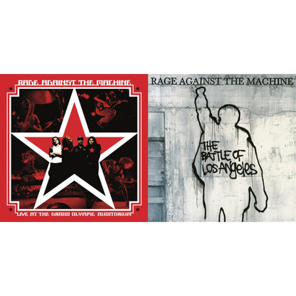 This is a 2 LP Vinyl SKU bundle.
1.This LP Vinyl is brand new.Format: LP VinylMusic Style: Alternative RockThis item's title is: Live At The Grand Olympic Auditorium (2LP/180G Vinyl)Artist: Rage Against The MachineLabel: LEGACY/ EPICBarcode: 190758440613Release Date: 9/28/2018
2.