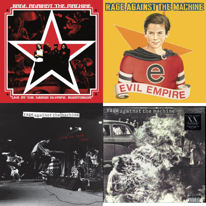Live At The Grand Olympic Auditorium (2LP/180G Vinyl) & Evil Empire (Pa) (180G) & Live On Tour 1993 (X) (2LP/140G/Side D Etching) & Rage Against The Machine