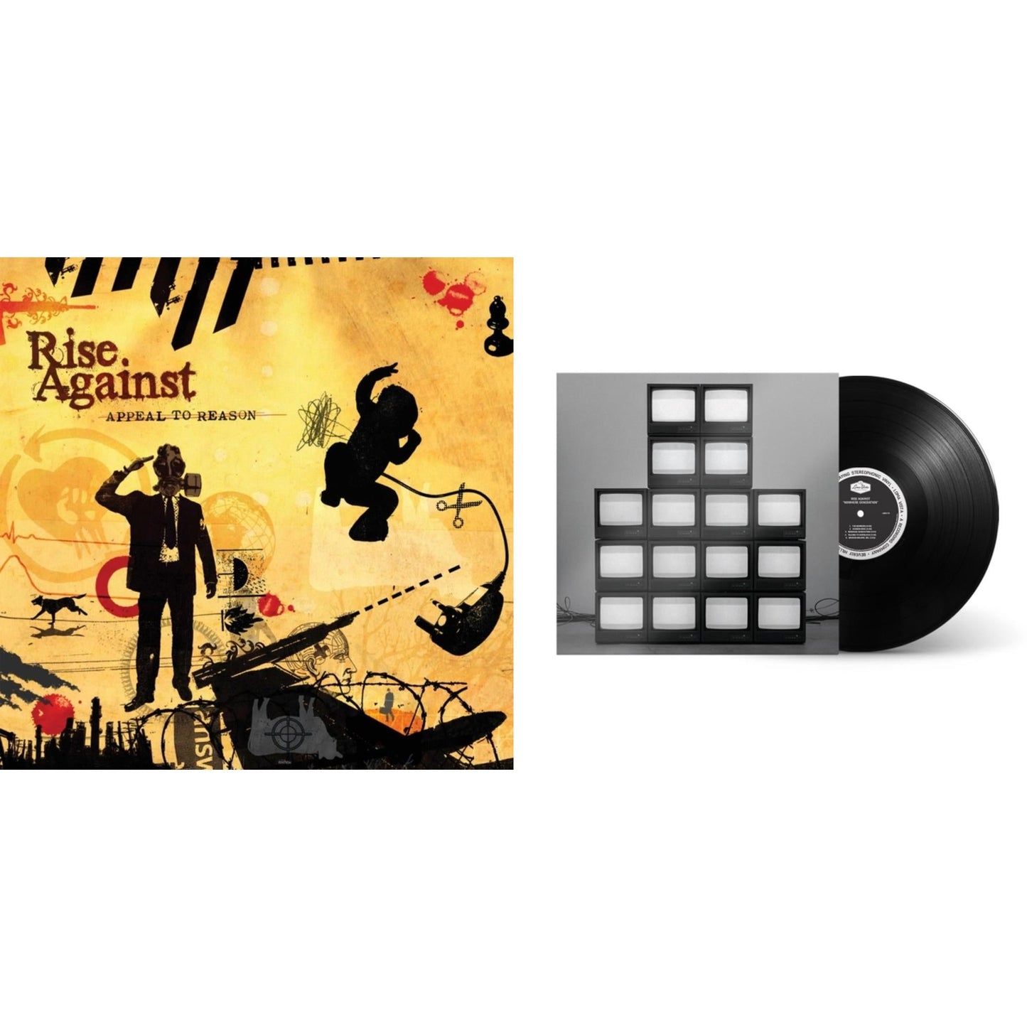 This is a 2 LP Vinyl SKU bundle.
1.This LP Vinyl is brand new.Format: LP VinylMusic Style: Alternative RockThis item's title is: Appeal To ReasonArtist: Rise AgainstBarcode: 602517850231Release Date: 10/14/2008
2.This LP Vinyl is brand new.