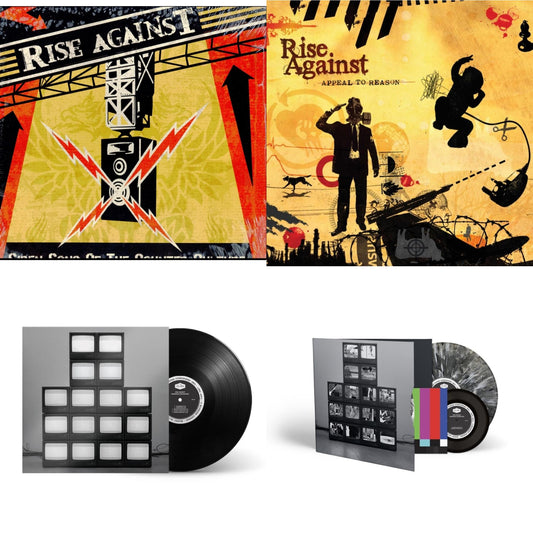 This is a 4 LP Vinyl SKU bundle.
1.This LP Vinyl is brand new.Format: LP VinylMusic Style: PunkThis item's title is: Siren Song Of Counter CultureArtist: Rise AgainstLabel: Interscope RecordsBarcode: 602498637326Release Date: 9/14/2004
2.This LP Vinyl is brand new.