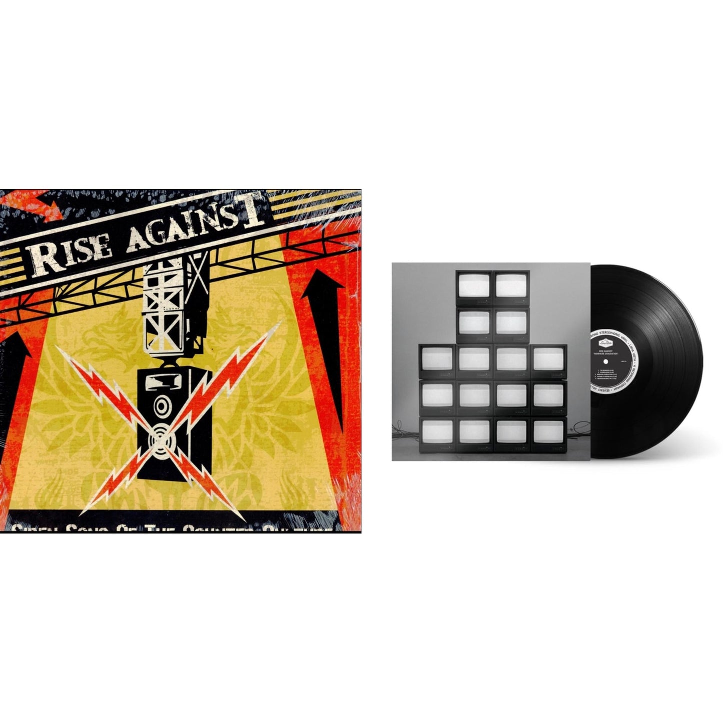This is a 2 LP Vinyl SKU bundle.
1.This LP Vinyl is brand new.Format: LP VinylMusic Style: PunkThis item's title is: Siren Song Of Counter CultureArtist: Rise AgainstLabel: Interscope RecordsBarcode: 602498637326Release Date: 9/14/2004
2.This LP Vinyl is brand new.