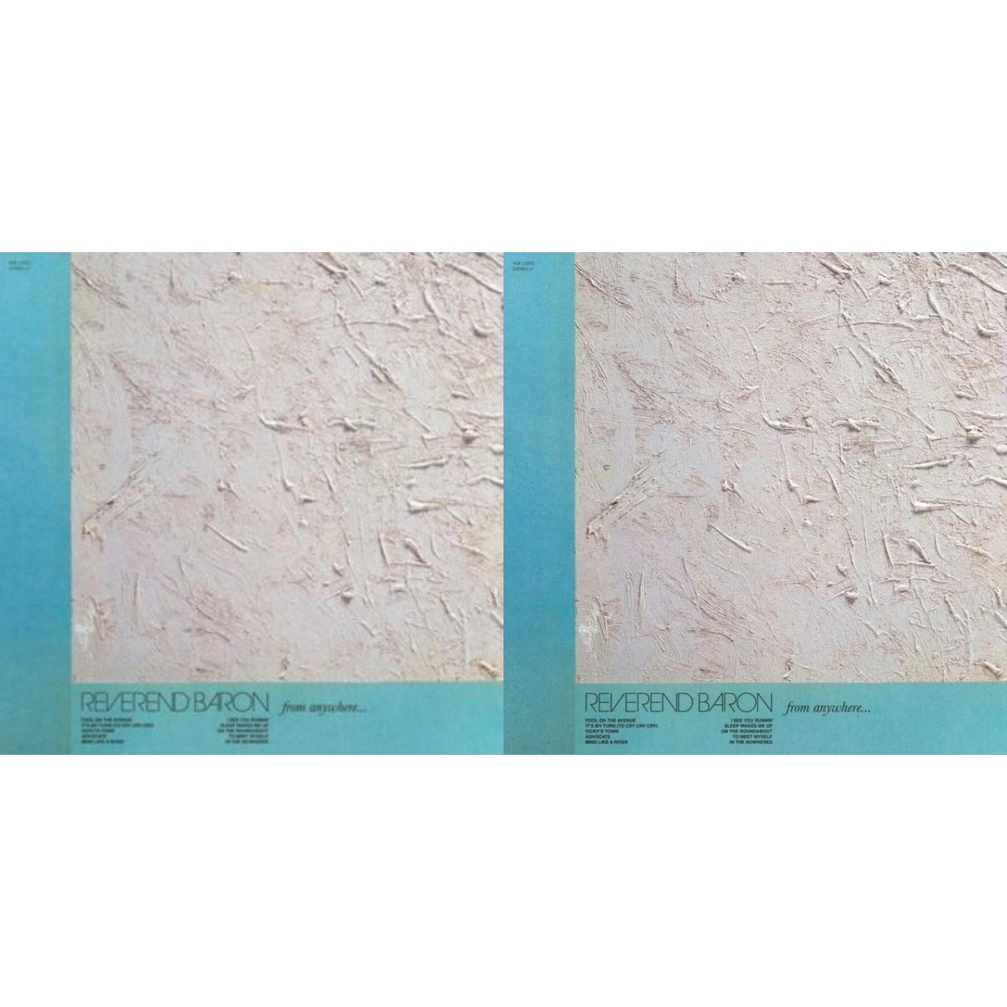 This is a 2 LP Vinyl SKU bundle.
1.This LP Vinyl is brand new.Format: LP VinylMusic Style: Pop RockThis item's title is: From AnywhereArtist: Reverend BaronLabel: KARMA CHIEF RECORDS/COLEMINE RBarcode: 674862658800Release Date: 6/24/2022
2.This LP Vinyl is brand new.