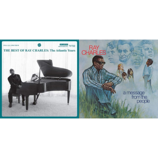 Best Of Ray Charles: The Atlantic Years (2LP/White Vinyl) & Message From The People (140G)