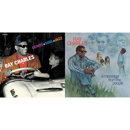 This is a 2 LP Vinyl SKU bundle.
1.This LP Vinyl is brand new.Format: LP VinylThis item's title is: Genius + Soul = Jazz (Orange LP Vinyl)Artist: Ray CharlesLabel: 20TH CENTURY MASTERWORKSBarcode: 8436563183751Release Date: 1/28/2022
2.This LP Vinyl is brand new.