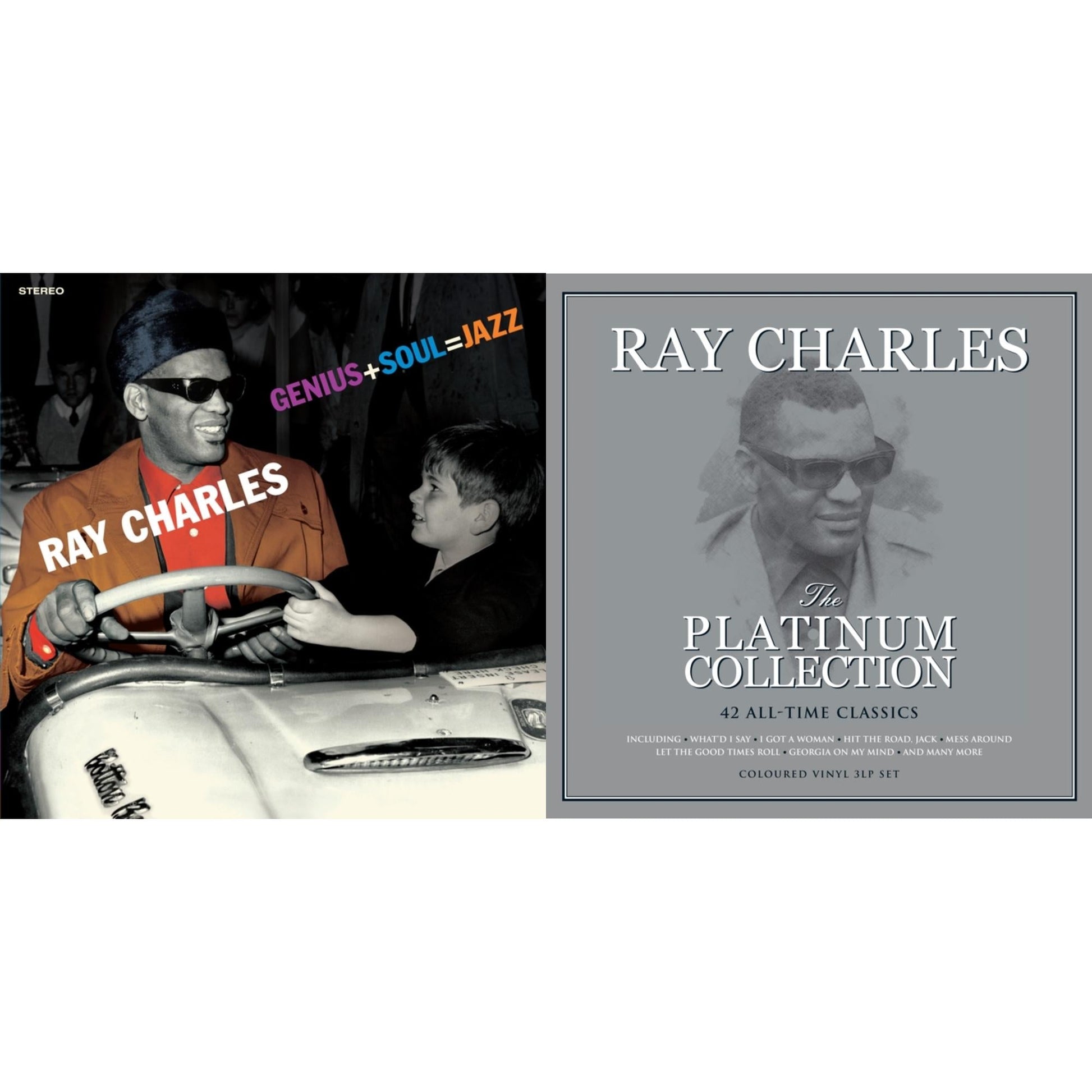 This is a 2 LP Vinyl SKU bundle.
1.This LP Vinyl is brand new.Format: LP VinylThis item's title is: Genius + Soul = Jazz (Orange LP Vinyl)Artist: Ray CharlesLabel: 20TH CENTURY MASTERWORKSBarcode: 8436563183751Release Date: 1/28/2022
2.This LP Vinyl is brand new.