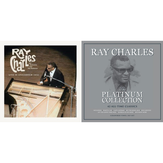 This is a 2 LP Vinyl SKU bundle.
1.This LP Vinyl is brand new.Format: LP VinylMusic Style: Rhythm & BluesThis item's title is: Live In Stockholm 1972 (140G)Artist: Ray CharlesLabel: TANGERINE RECORDSBarcode: 708857211111Release Date: 10/25/2021
2.This LP Vinyl is brand new.