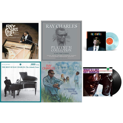 This is a 6 LP Vinyl SKU bundle.
1.This LP Vinyl is brand new.Format: LP VinylThis item's title is: Now Playing (Blue LP Vinyl) (Syeor)Artist: Ray CharlesBarcode: 081227817787Release Date: 1/26/2024
2.This LP Vinyl is brand new.
