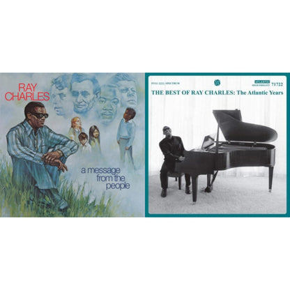 Ray Charles - Best Of Ray Charles: The Atlantic Years (2LP/White Vinyl) & Message From The People (140G)