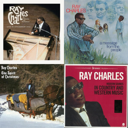 Live In Stockholm 1972 (140G) & Message From The People (140G) & Spirit Of Christmas & Modern Sounds In Country & Western Music Vol.1