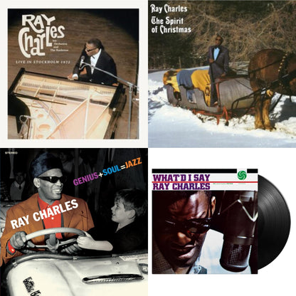 Live In Stockholm 1972 (140G) & Spirit Of Christmas & Genius + Soul = Jazz (Orange LP Vinyl) & What'd I Say (180G)