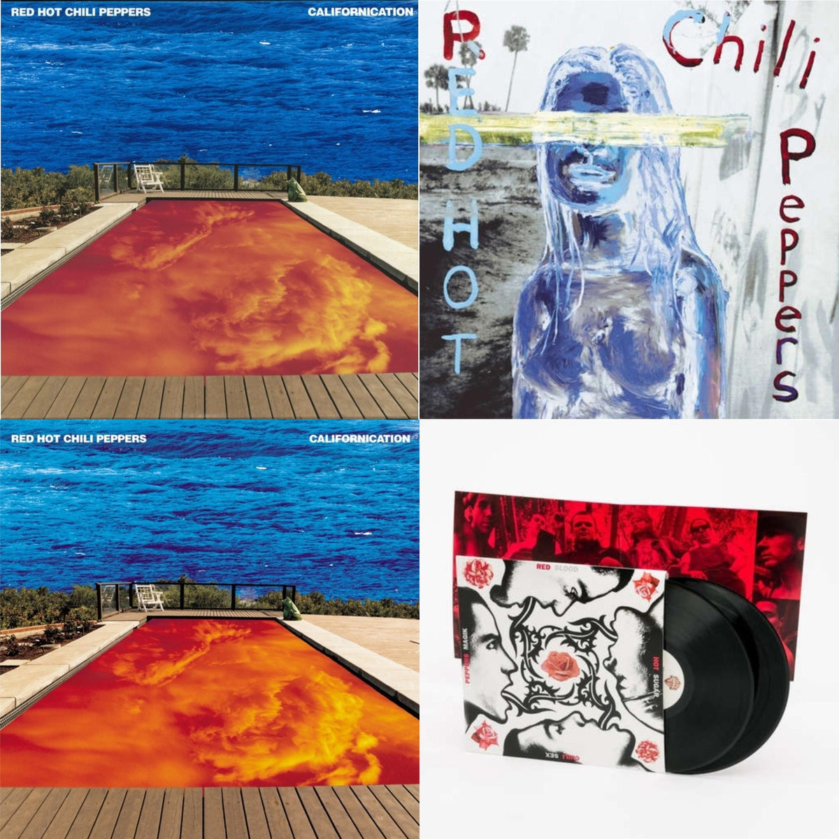 Californication (2LP/180G) & By The Way & Californication (2LP/Red & Blue Vinyl) & Blood Sugar Sex Magik